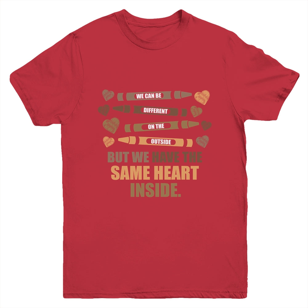 Same Heart Black History Month African American Youth Youth Shirt | Teecentury.com