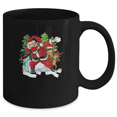 Santa And Friends Wearing Mask New Christmas Quarantine Mug Coffee Mug | Teecentury.com