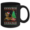 Santa Bearded Dragon Christmas Ugly Xmas Reptile Lover Mug Coffee Mug | Teecentury.com