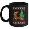 Santa Bearded Dragon Christmas Ugly Xmas Reptile Lover Mug Coffee Mug | Teecentury.com