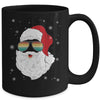 Santa Face Retro Sunglasses Christmas Xmas Men Women Mug | teecentury