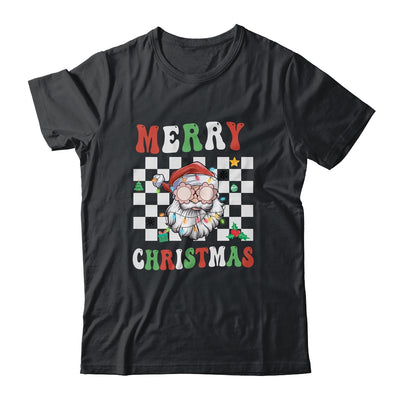 Santa Groovy Merry Christmas Funny Christmas Shirt & Sweatshirt | teecentury