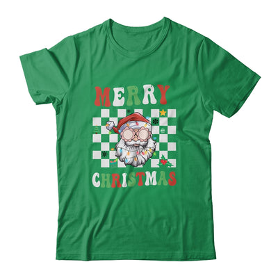 Santa Groovy Merry Christmas Funny Christmas Shirt & Sweatshirt | teecentury