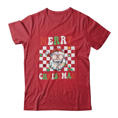 Santa Groovy Merry Christmas Funny Christmas Shirt & Sweatshirt | teecentury
