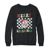 Santa Groovy Merry Christmas Funny Christmas Shirt & Sweatshirt | teecentury