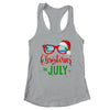 Santa Hat Sunglasses Summer Christmas In July T-Shirt & Tank Top | Teecentury.com