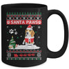 Santa Paws Beagle Merry Christmas Dog Funny Xmas Mug Coffee Mug | Teecentury.com