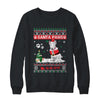 Santa Paws Bull Terrier Merry Christmas Dog Funny Xmas T-Shirt & Sweatshirt | Teecentury.com