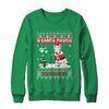 Santa Paws Bull Terrier Merry Christmas Dog Funny Xmas T-Shirt & Sweatshirt | Teecentury.com