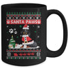 Santa Paws Dachshund Merry Christmas Dog Funny Xmas Mug Coffee Mug | Teecentury.com