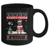 Santa Paws French Bulldog Merry Christmas Dog Funny Xmas Mug Coffee Mug | Teecentury.com