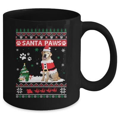 Santa Paws Labrador Merry Christmas Dog Funny Xmas Mug Coffee Mug | Teecentury.com