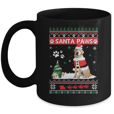 Santa Paws Labrador Merry Christmas Dog Funny Xmas Mug Coffee Mug | Teecentury.com