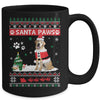 Santa Paws Labrador Merry Christmas Dog Funny Xmas Mug Coffee Mug | Teecentury.com