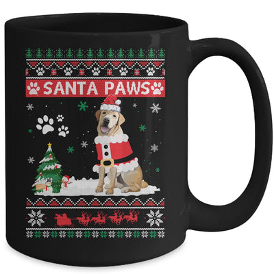 Santa Paws Labrador Merry Christmas Dog Funny Xmas Mug Coffee Mug | Teecentury.com