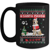 Santa Paws Labrador Merry Christmas Dog Funny Xmas Mug Coffee Mug | Teecentury.com
