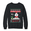 Santa Paws Poodle Merry Christmas Dog Funny Xmas T-Shirt & Sweatshirt | Teecentury.com