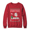 Santa Paws Shih Tzu Merry Christmas Dog Funny Xmas T-Shirt & Sweatshirt | Teecentury.com