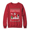 Santa Paws Siberian Husky Merry Christmas Dog Funny Xmas T-Shirt & Sweatshirt | Teecentury.com