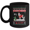Santa Paws Siberian Husky Merry Christmas Dog Funny Xmas Mug Coffee Mug | Teecentury.com