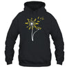 Sarcoma Awareness Dandelion Yellow Ribbon T-Shirt & Tank Top | Teecentury.com