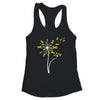 Sarcoma Awareness Dandelion Yellow Ribbon T-Shirt & Tank Top | Teecentury.com