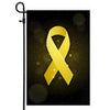 Sarcoma Awareness Flag Yellow Ribbon Flag | Teecentury.com