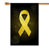 Sarcoma Awareness Flag Yellow Ribbon Flag | Teecentury.com