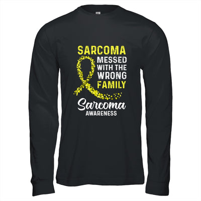 Sarcoma Awareness Messed With The Wrong Family Support T-Shirt & Hoodie | Teecentury.com