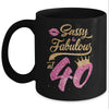 Sassy And Fabulous At 40th 1982 Birthday Gift Mug Coffee Mug | Teecentury.com