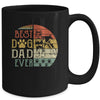 Schnauzer Best Dog Dad Ever Vintage Father's Day Retro Mug Coffee Mug | Teecentury.com