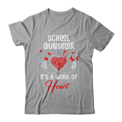 School Counselor Heart Appreciation Valentines Day School Shirt & Hoodie | teecentury