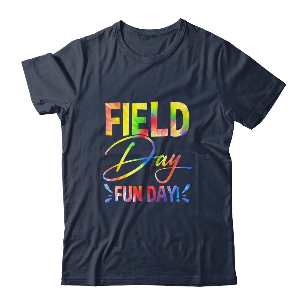 School Field Day Fun Tie Dye Field Day Teacher Kids Shirt & Tank Top | teecentury