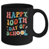 School Happy 100Th Day Of School Teachers Students Groovy Mug | teecentury