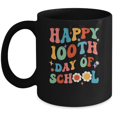 School Happy 100Th Day Of School Teachers Students Groovy Mug | teecentury