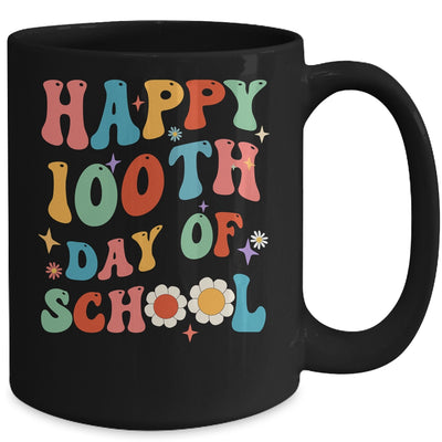School Happy 100Th Day Of School Teachers Students Groovy Mug | teecentury