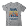 School Is Important But Barrel Racing Is Importanter Vintage T-Shirt & Hoodie | Teecentury.com