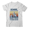 School Is Important But Barrel Racing Is Importanter Vintage T-Shirt & Hoodie | Teecentury.com