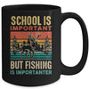 School Is Important But Hunting Is Importanter For Men Mug | teecentury