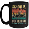 School Is Important But Hunting Is Importanter For Men Mug | teecentury