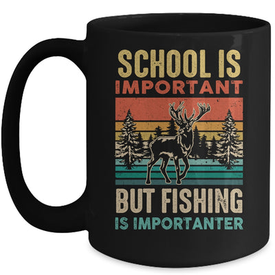 School Is Important But Hunting Is Importanter For Men Mug | teecentury