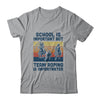 School Is Important But Team Roping Is Importanter T-Shirt & Hoodie | Teecentury.com