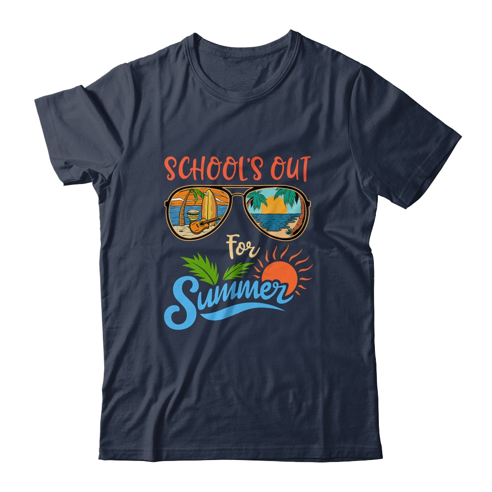 School's Out For Summer Funny Teacher Last Day Of School Shirt & Tank Top | teecentury