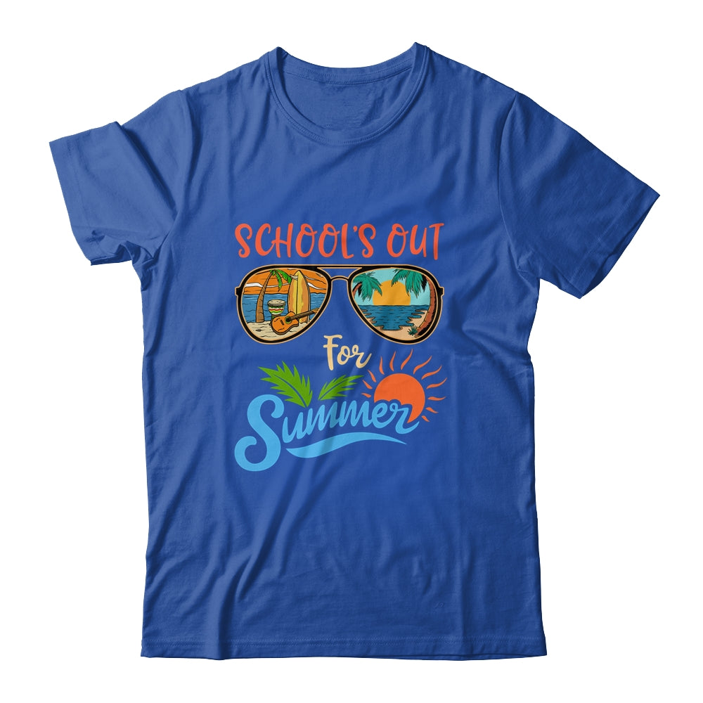 School's Out For Summer Funny Teacher Last Day Of School Shirt & Tank Top | teecentury