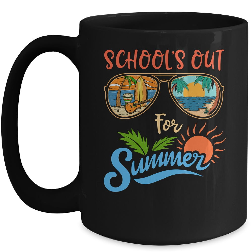 School's Out For Summer Funny Teacher Last Day Of School Mug | teecentury