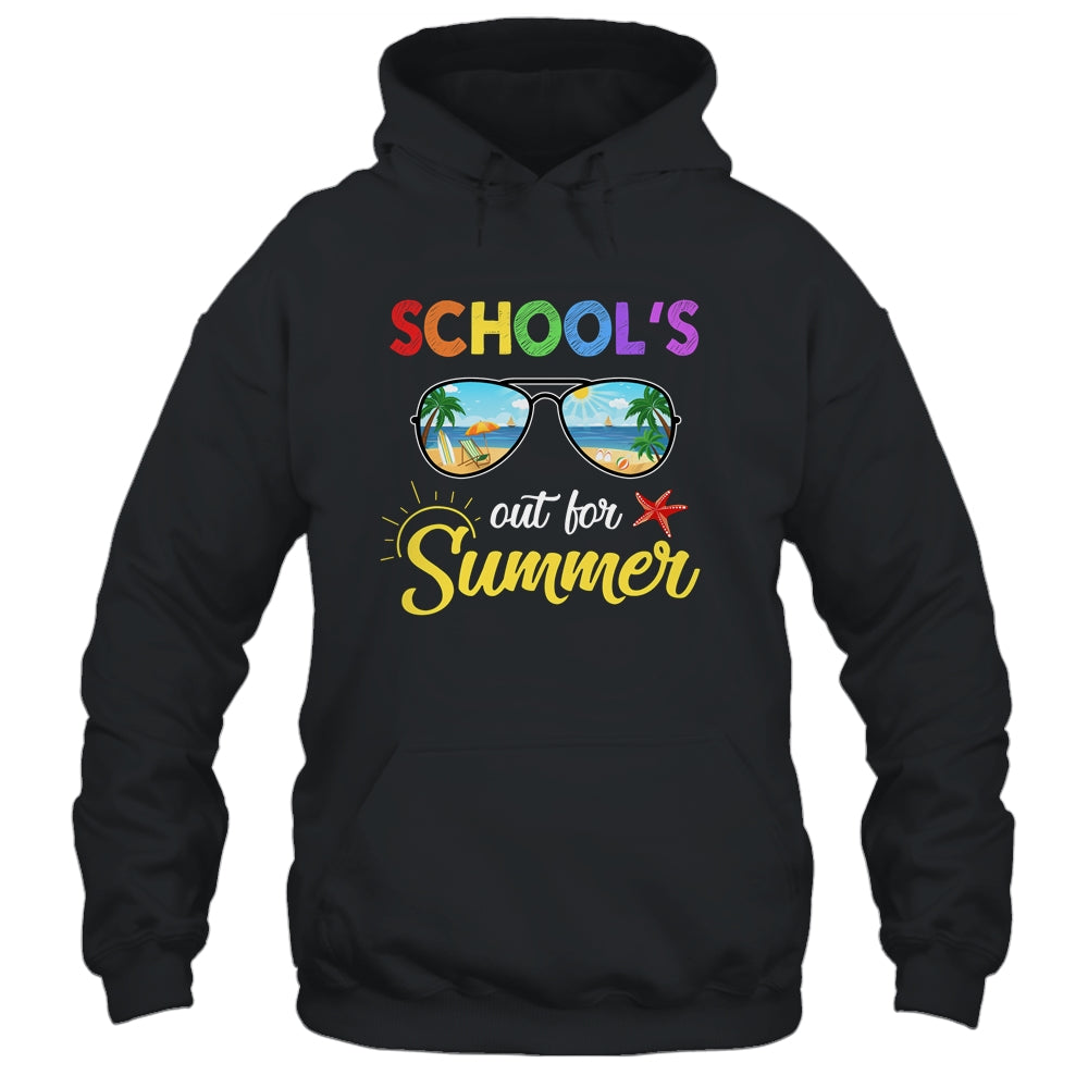 Schools Out For Summer Last Day Of School Student Teacher T-Shirt & Tank Top | Teecentury.com