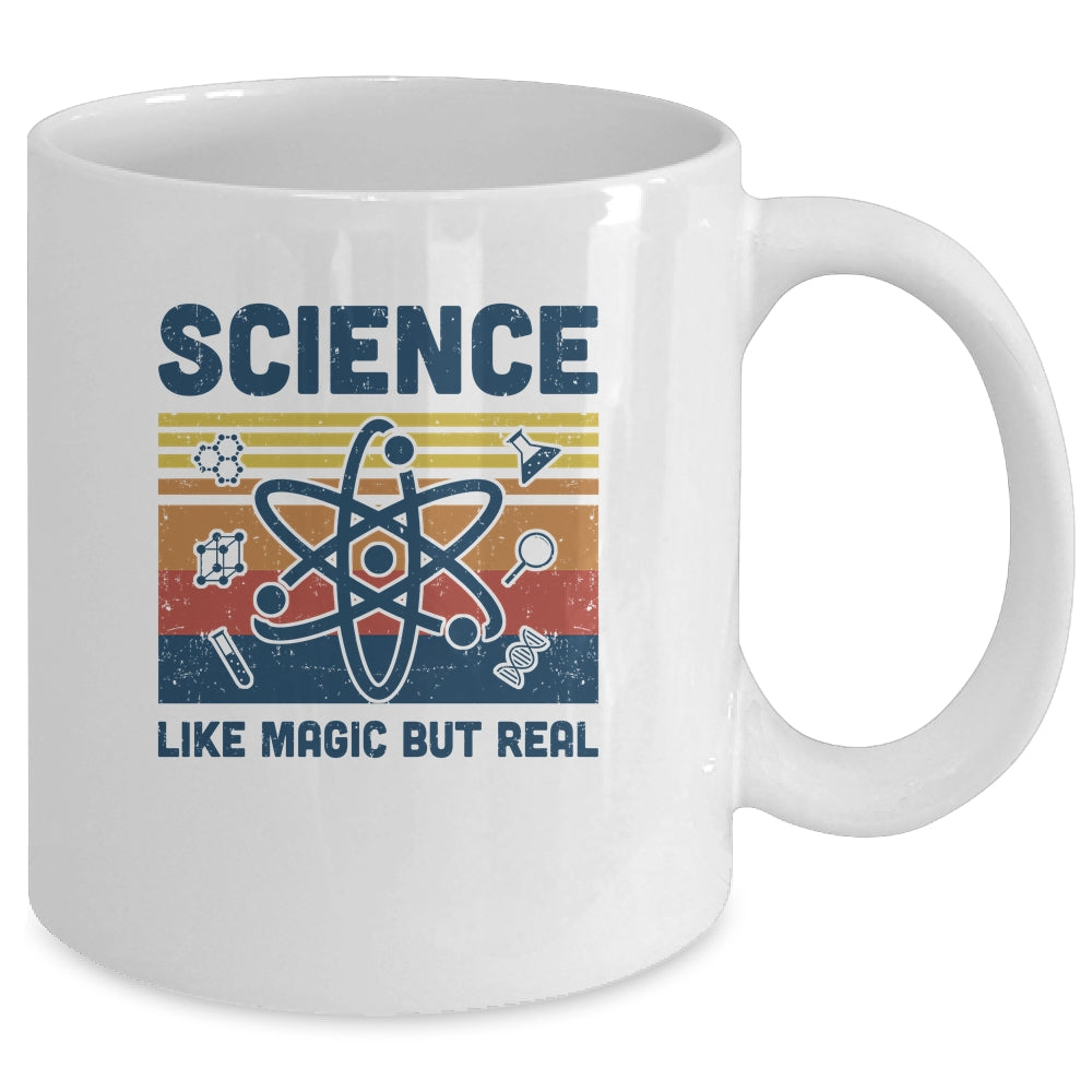 Science Like Magic But Real Retro Science Teacher Mug Coffee Mug | Teecentury.com