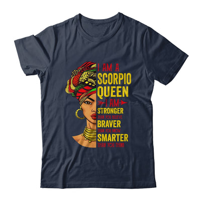 Scorpio Queen I Am Stronger Birthday For Scorpio Zodiac Shirt & Tank Top | teecentury