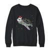 Sea Turtle Christmas Lights Funny Santa Hat Merry Christmas Shirt & Sweatshirt | teecentury