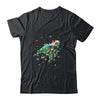 Sea Turtle Lights Funny Santa Hat Merry Christmas T-Shirt & Sweatshirt | Teecentury.com